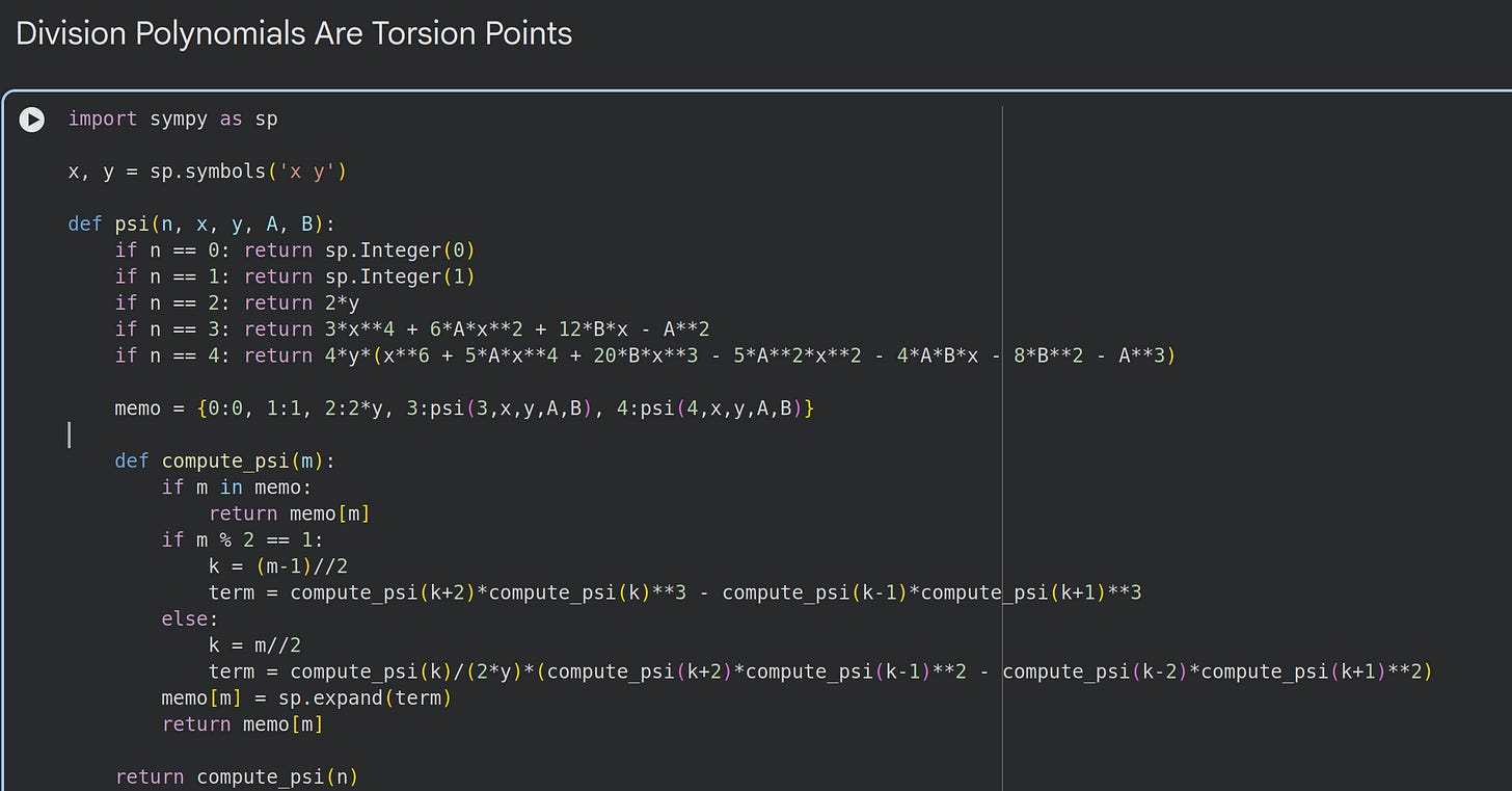 Coding Schoof's 1985 Elliptic Curve Point Counting Algorithm in Python 图片 4