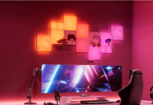 Nanoleaf’s colorful pegboard and shelf kit is half off 图片 2
