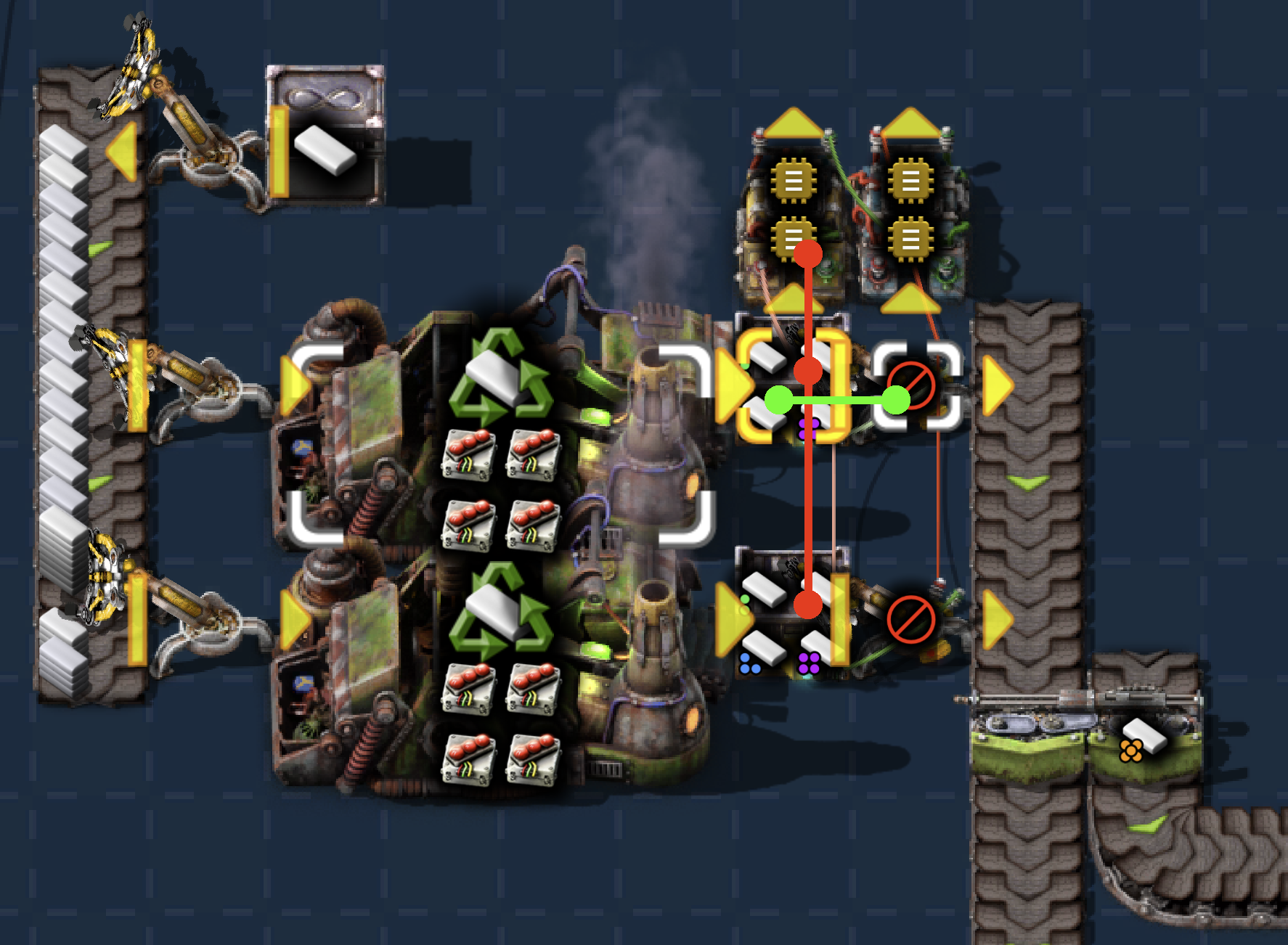 Factorio: Recycler Belt Stacking 图片 4