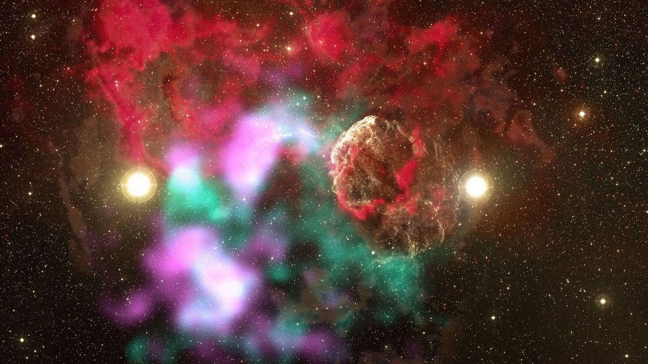 Scientists may have found the 1st twin star system where both stars exploded 图片 2