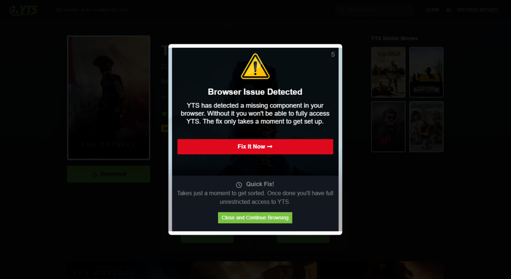 The Odyssey piracy scams appear within hours of the movie’s release 图片 4