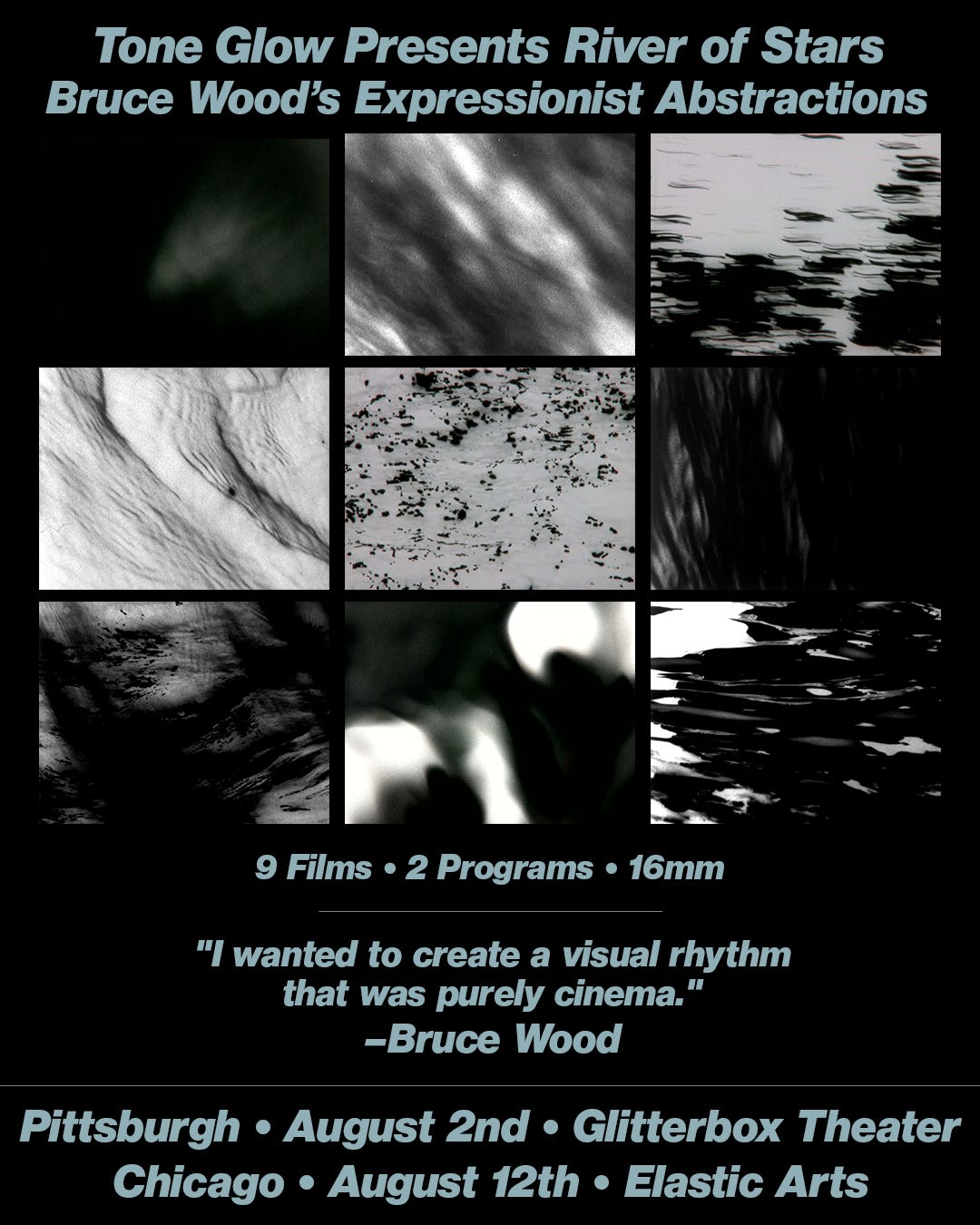 Tone Glow Presents "River of Stars: Bruce Wood's Expressionist Abstractions" 图片 4