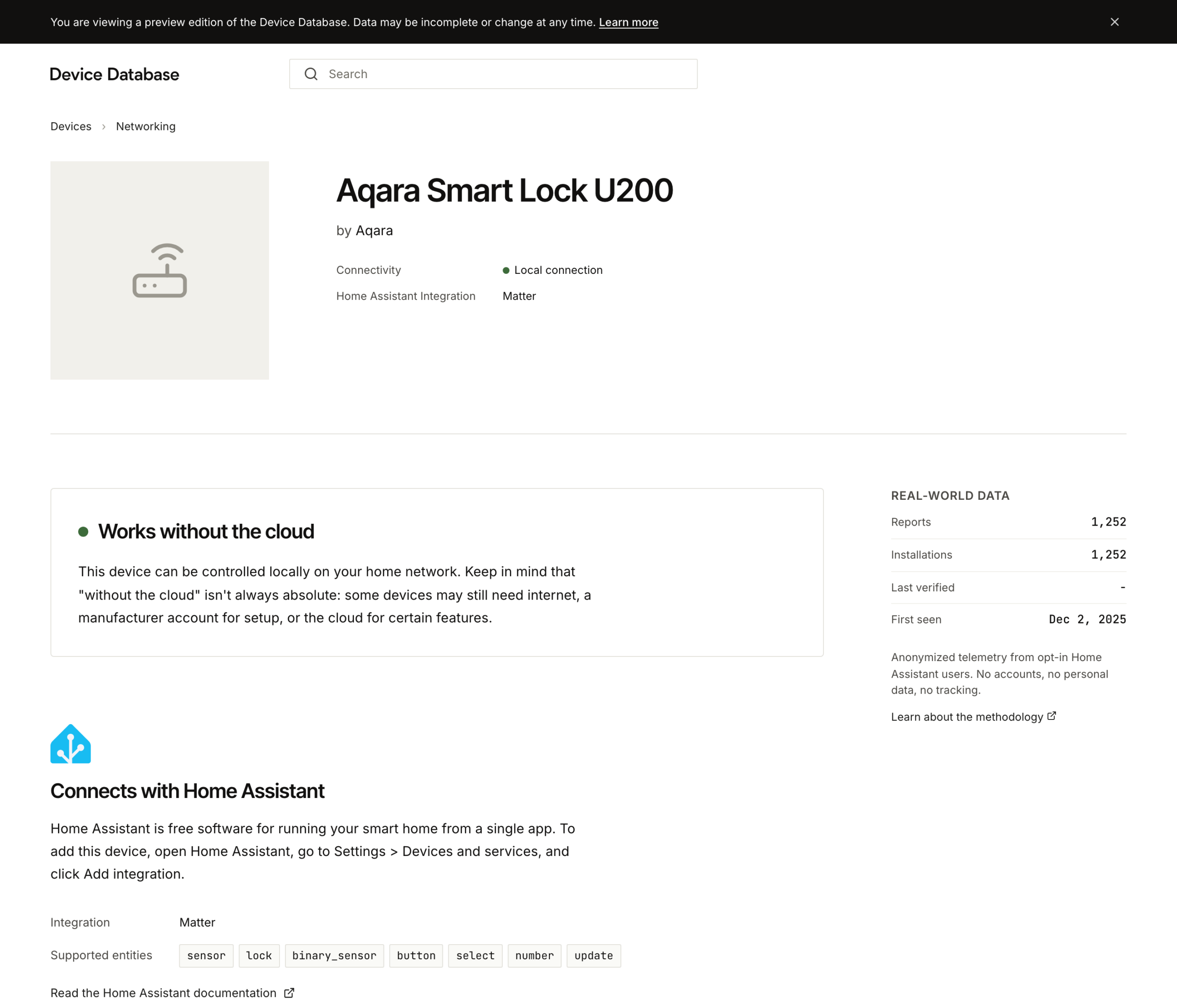 Device Database - Savoir si un objet connecté a besoin du cloud 图片 2