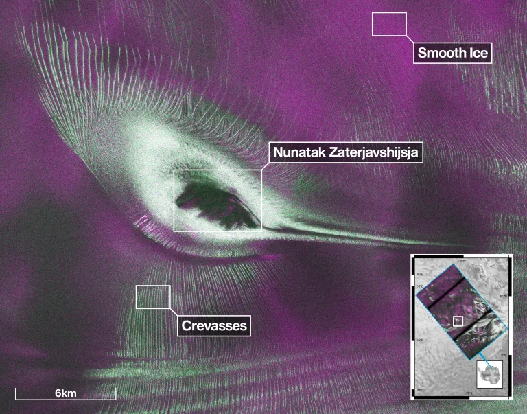 US-India Satellite Delivers Data, Reveals ‘Hummingbird’ in Antarctica 图片 4