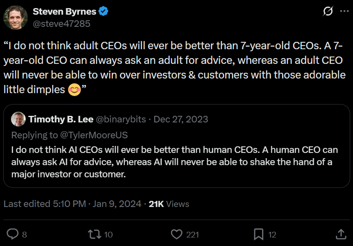Will almost all future companies eventually be founded and run by autonomous AIs? 图片 3