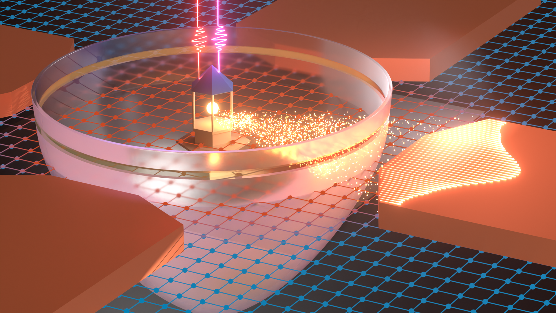 Physicists Created an 'Electron Lighthouse' That Steers Current With Light 图片 2