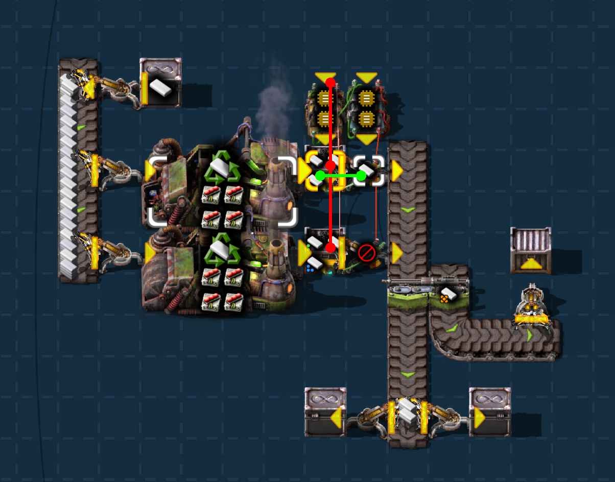 Factorio: Recycler Belt Stacking 图片 3