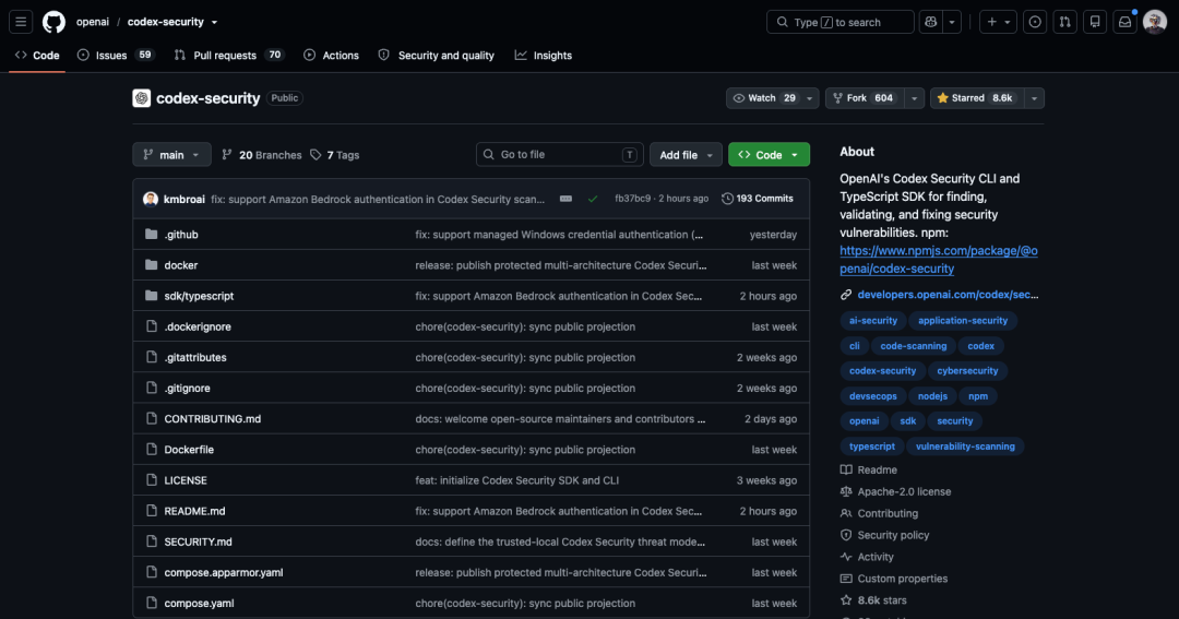 OpenAI开源的这个安全插件，是每个Vibe Coding的人都必装的神器。 图片 4