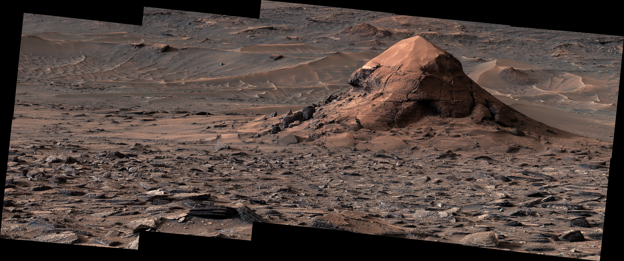 NASA’s Curiosity Mars Rover Discovers Field of Honeycomb Textures 图片 3