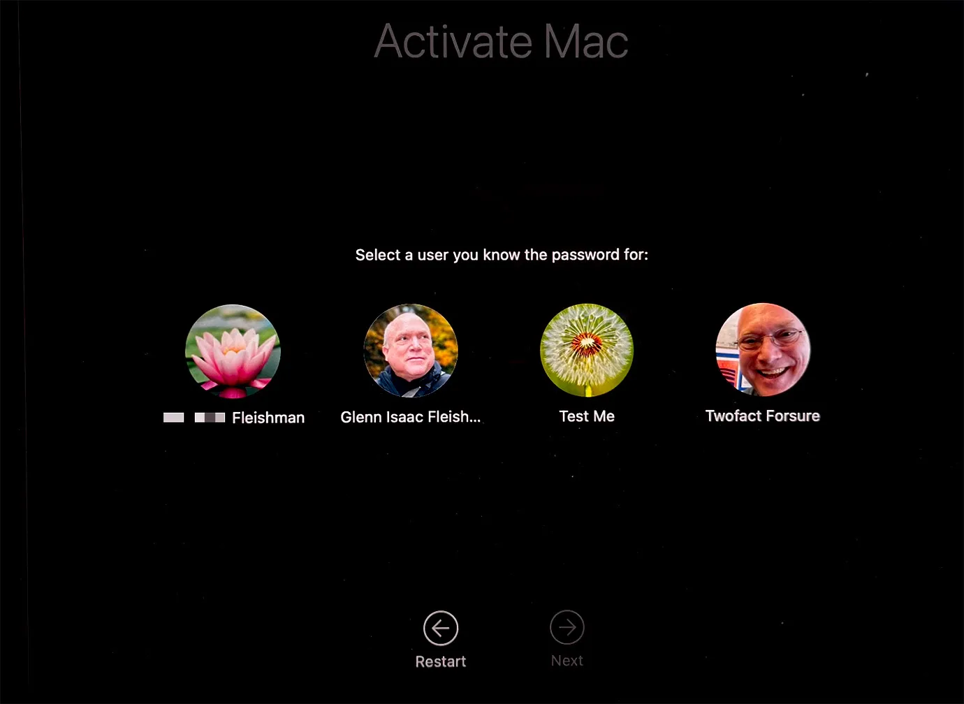 Unlock or recover your Mac using a special boot volume 图片 2