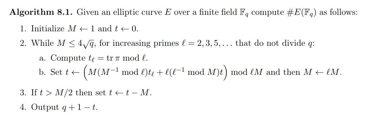 Coding Schoof's 1985 Elliptic Curve Point Counting Algorithm in Python 图片 2