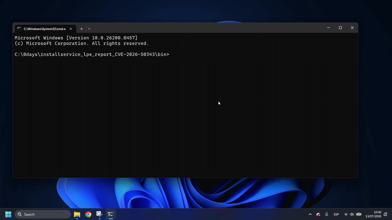 Dark Elevator: Windows Install Service Local Privilege Escalation (CVE-2026-50343) 图片 2