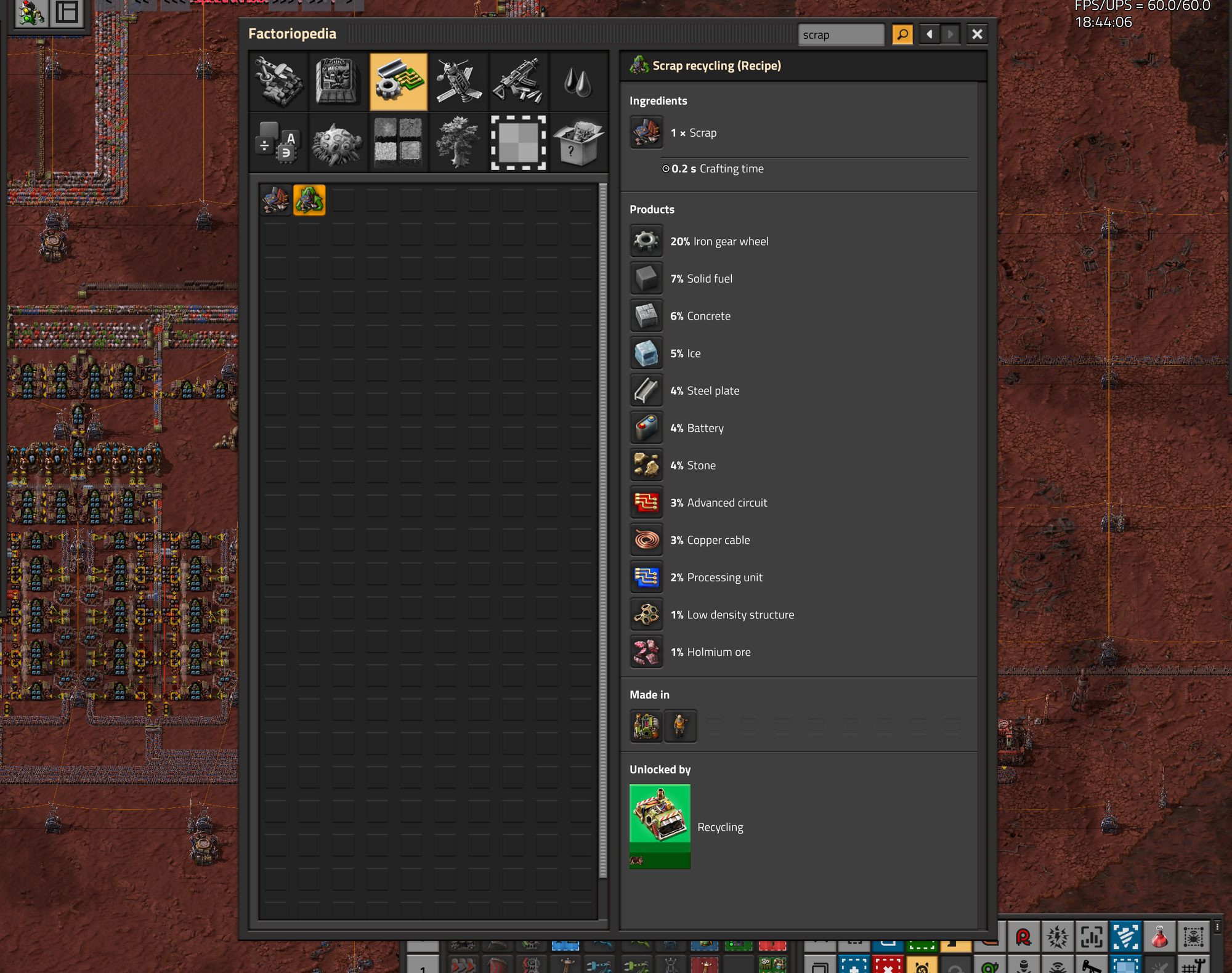 Factorio: Recycler Belt Stacking 图片 2
