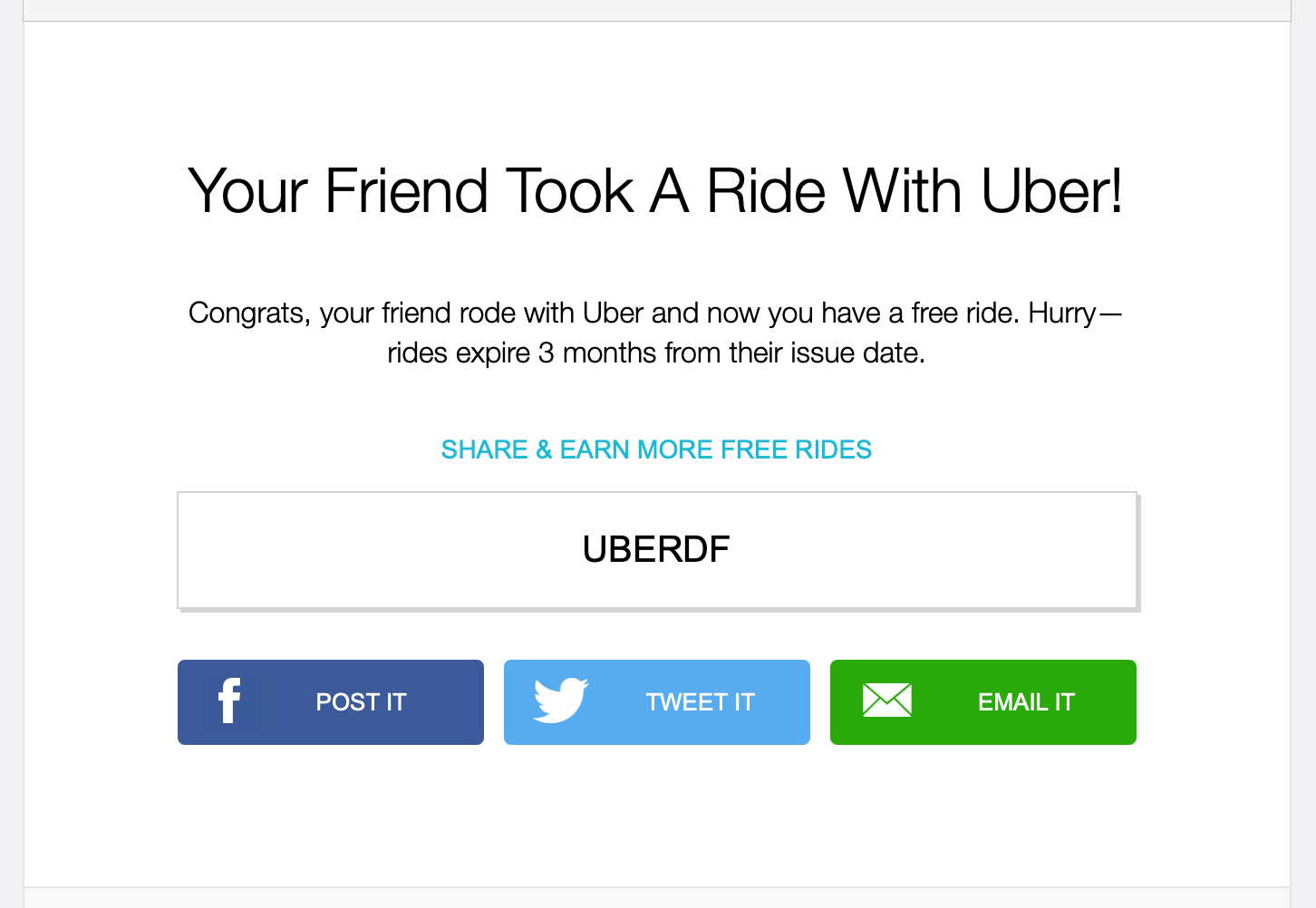 The Mystery Of Why Uber Gave Me 77 Free Rides 图片 2