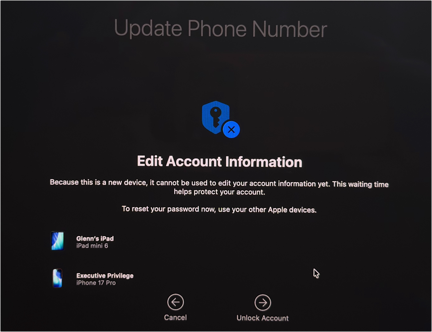 Unlock or recover your Mac using a special boot volume 图片 4