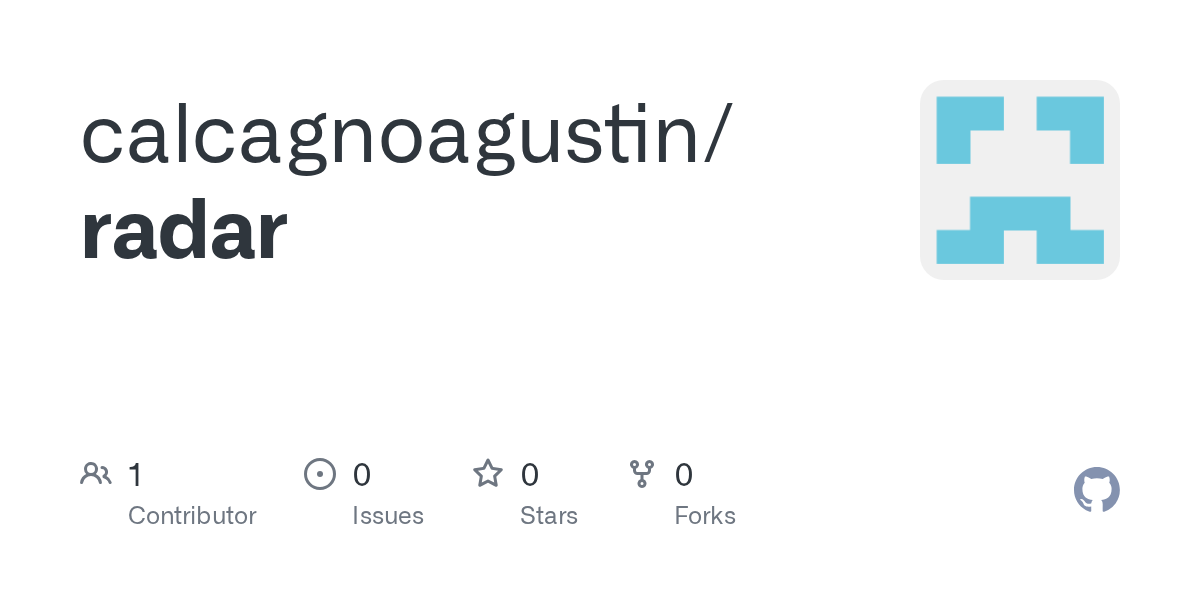 calcagnoagustin pushed radar 图片 1