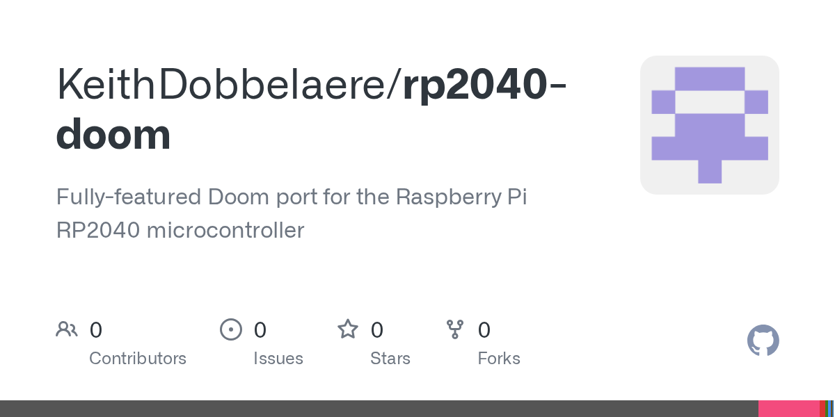 KeithDobbelaere pushed rp2040-doom 图片 1