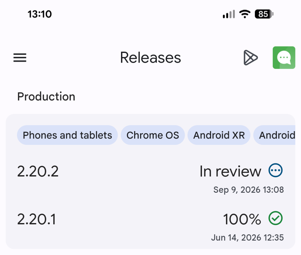 Google Play 应用审核现在经常要一周以上 图片 1